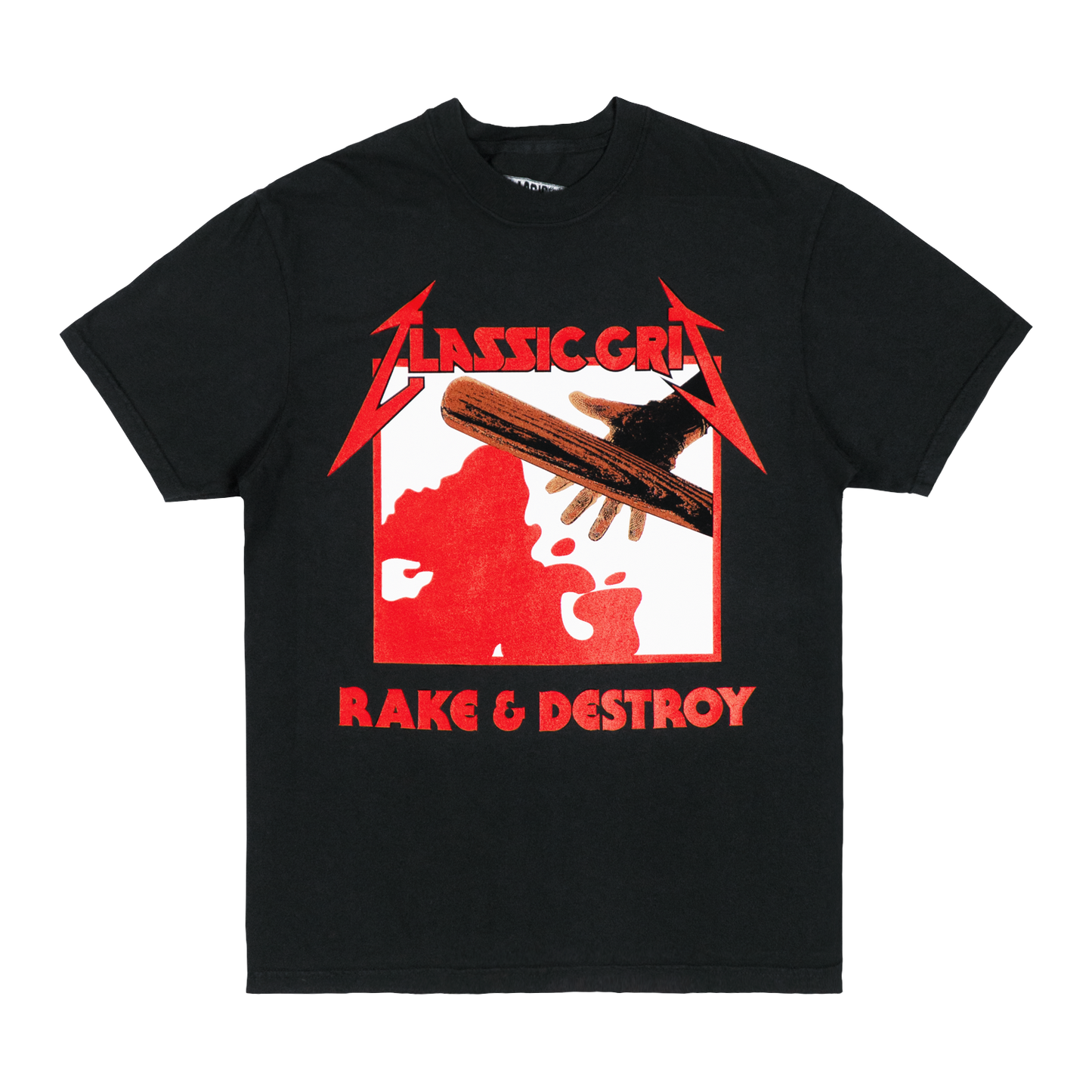 Raked & Destroyed Tee – Classic Grit Raked & Destroyed Tee – Classic Grit