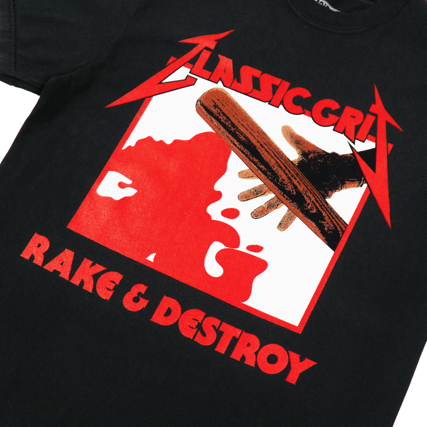 Raked & Destroyed Tee – Classic Grit Raked & Destroyed Tee – Classic Grit