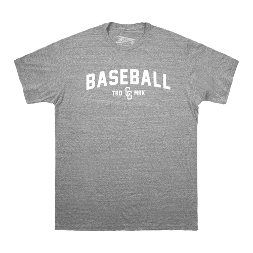 Baseball Heather Grey Tee