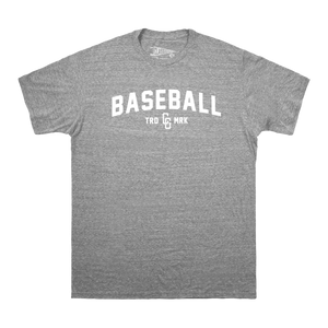 Baseball Heather Grey Tee